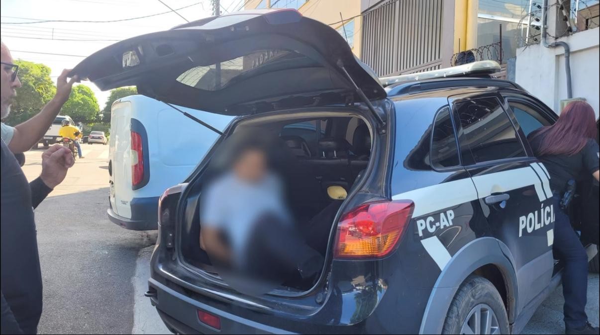 No AP, homem é preso suspeito de estuprar as duas sobrinhas de 9 anos