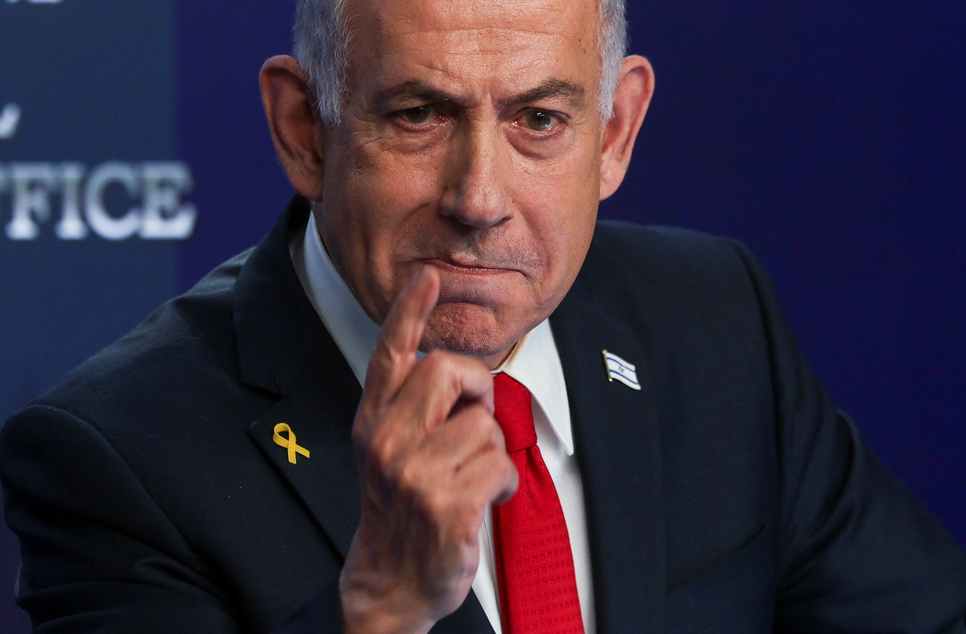 É #FAKE que Netanyahu acusou 'país do Ocidente' de fornecer material nuclear ao Irã