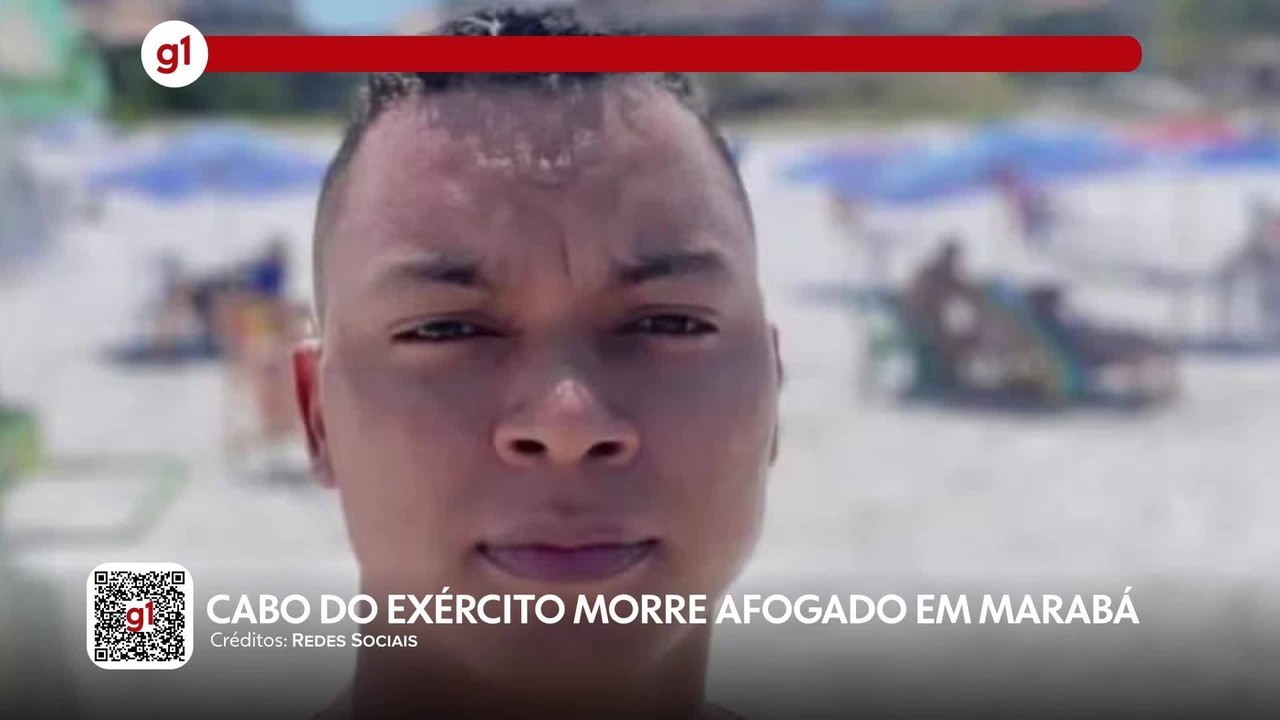 Cabo do Exército morre afogado após cair em buraco no rio Tocantins, no Pará