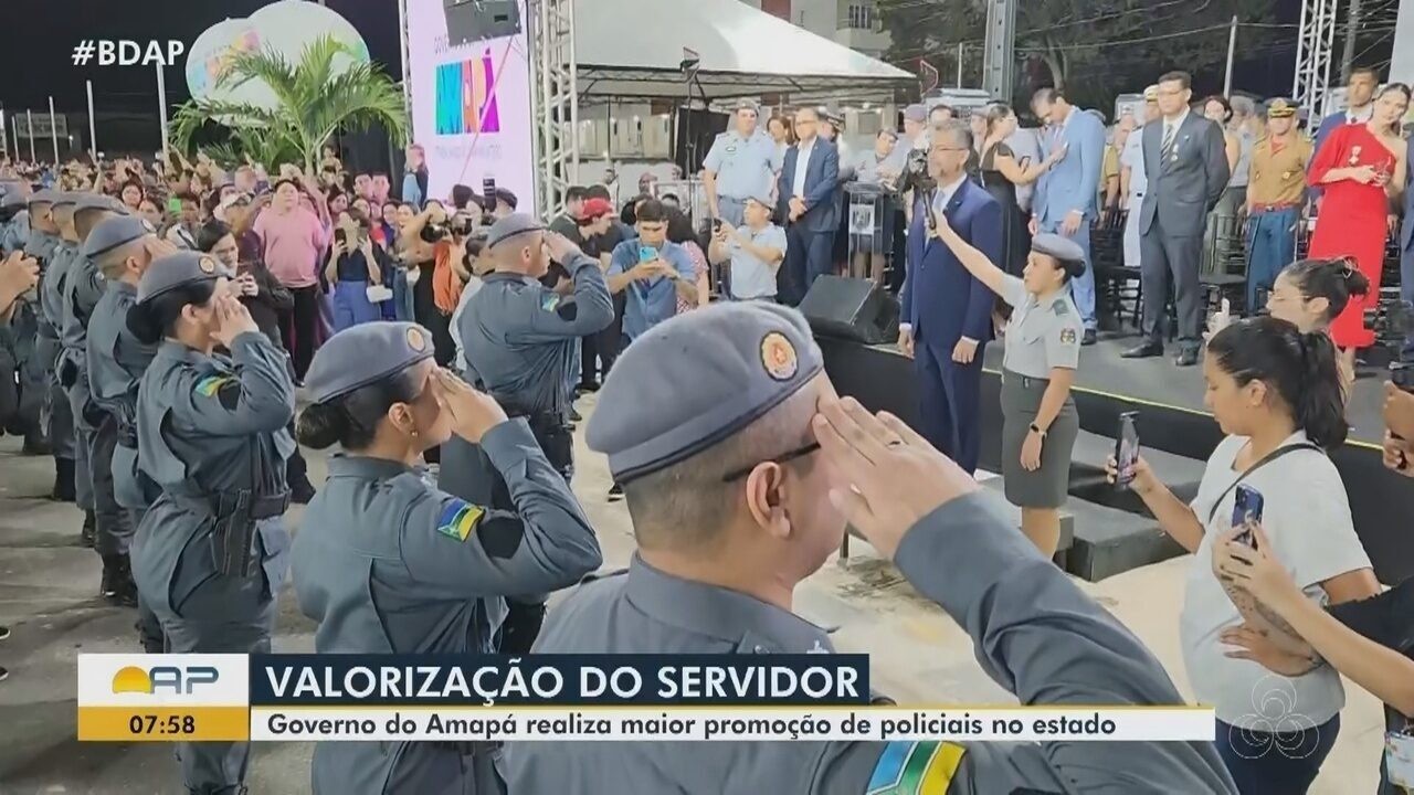 Governo do Amapá anuncia concursos públicos para oficiais da PM e do Corpo de Bombeiros