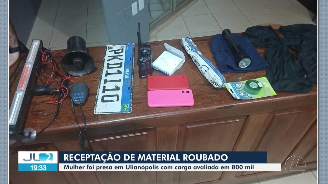 Mulher é presa no Pará com carga roubada de alumínio avaliada em R$ 800 mil