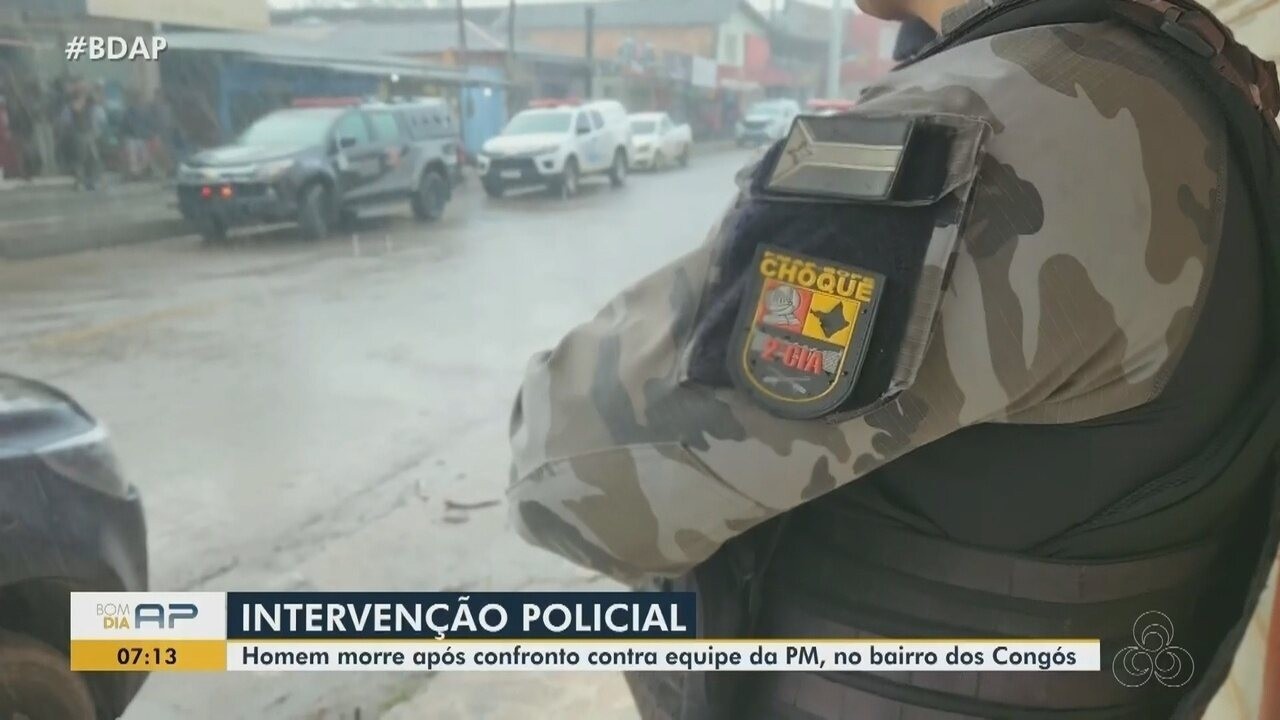 Homem que usava tornozeleira eletrônica morre durante troca de tiros com a PM em Macapá