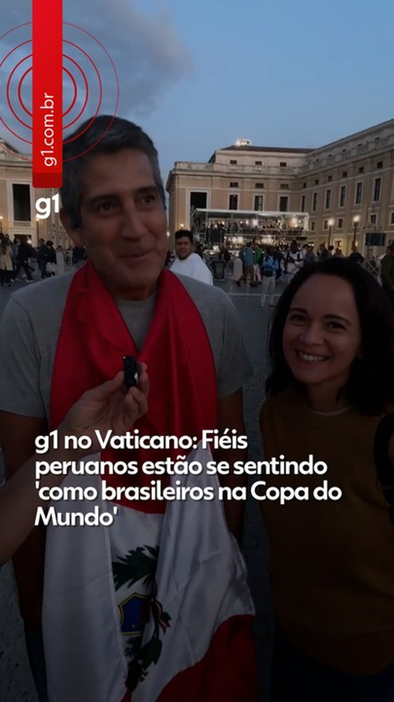 'Para nós é como ganhar a Copa do Mundo': a reação de peruanos no Vaticano após escolha do papa Leão 14