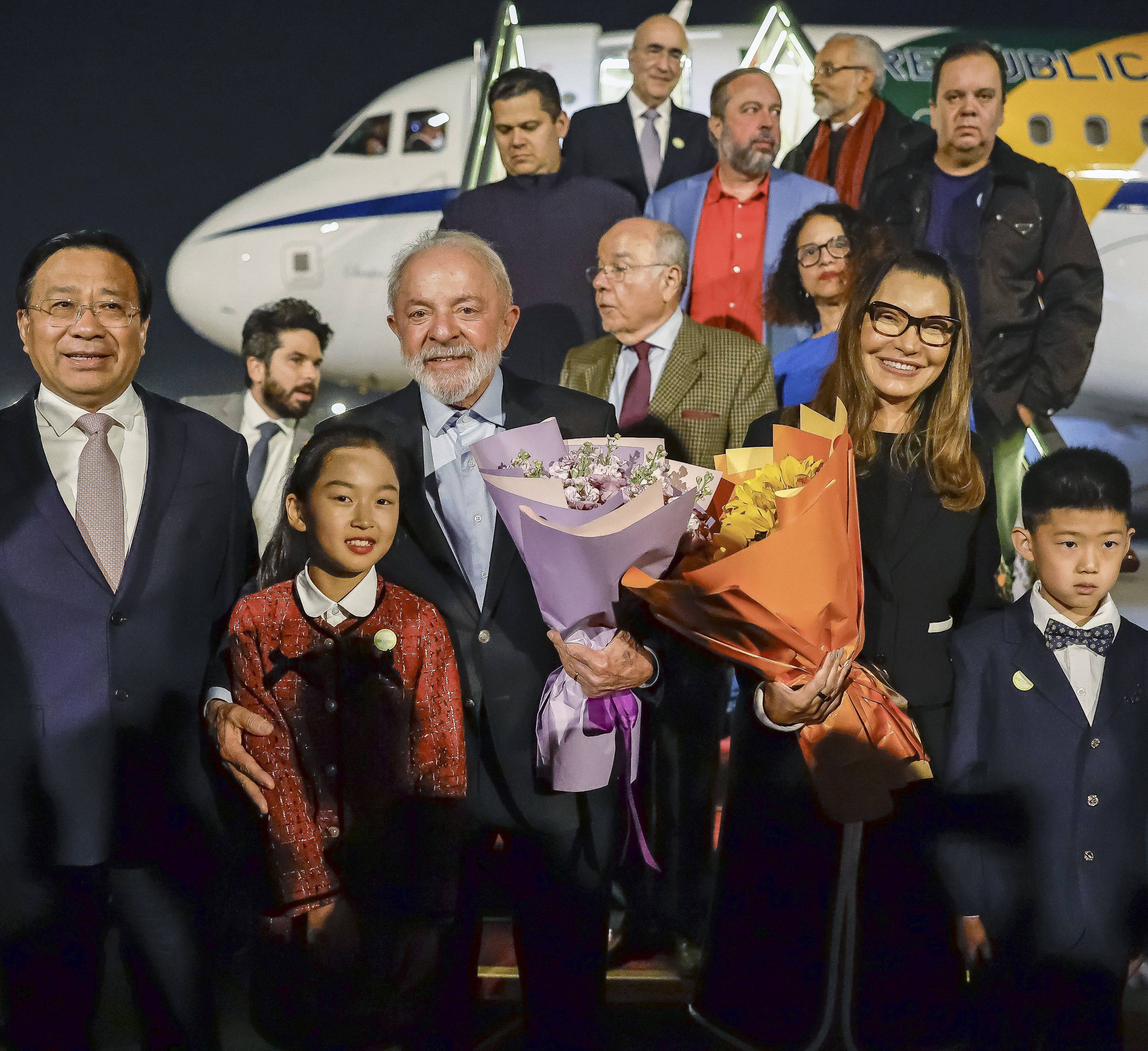 Lula fala à imprensa após reunião com empresários na China