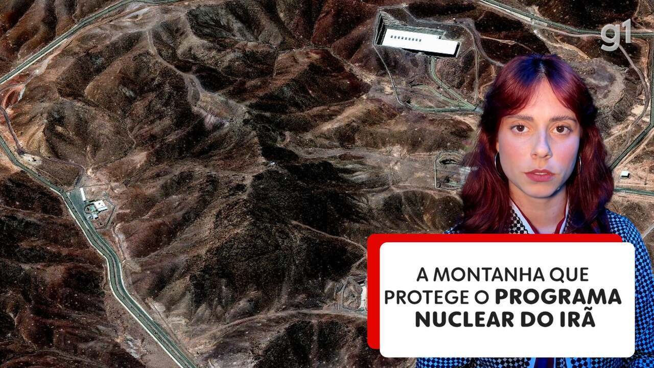 A montanha que protege o programa nuclear do Irã alvo de Israel
