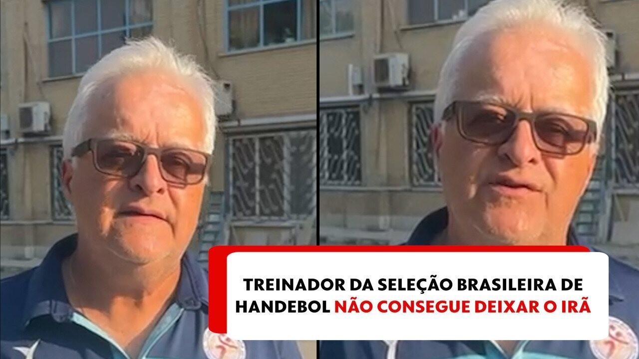 Treinador da seleção brasileira de handebol consegue deixar o Irã após uma semana