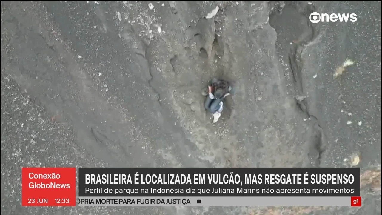'Helicóptero pode causar uma situação ainda pior', diz brasileira que está na Indonésia sobre resgate de jovem que caiu em trilha
